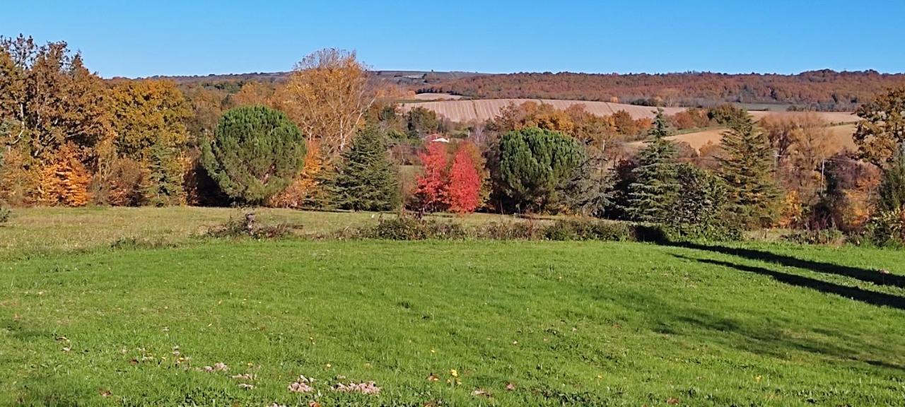 Domaine Les Garrigues Bed & Breakfast Puygaillard-de-Quercy ภายนอก รูปภาพ